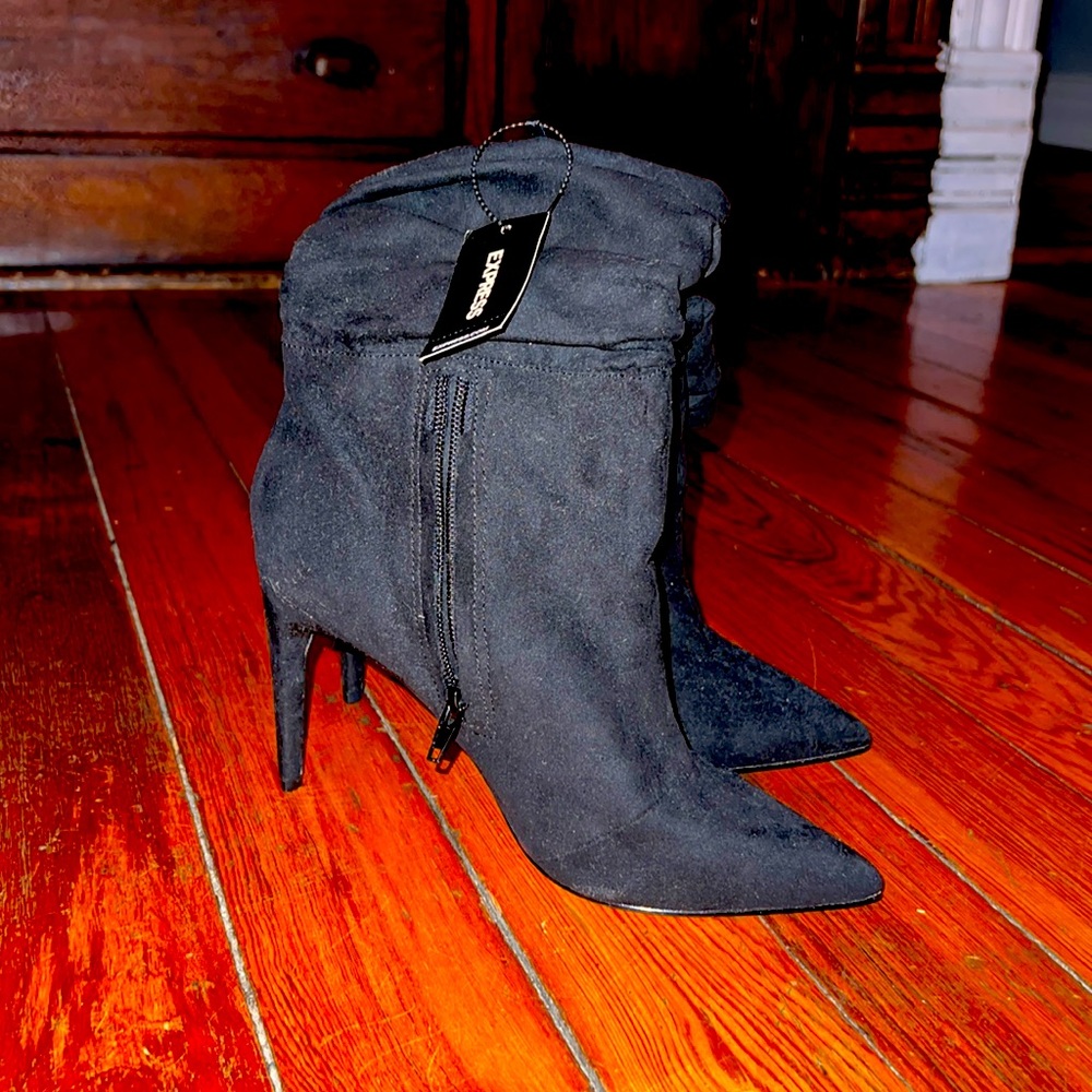 Slouchy Suede Boot (Express)